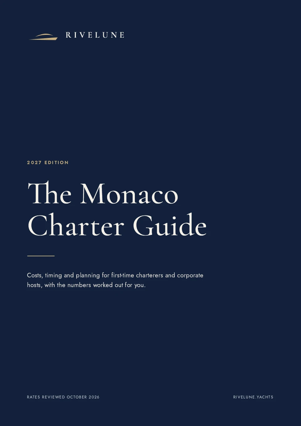 Cover of The Monaco Charter Guide